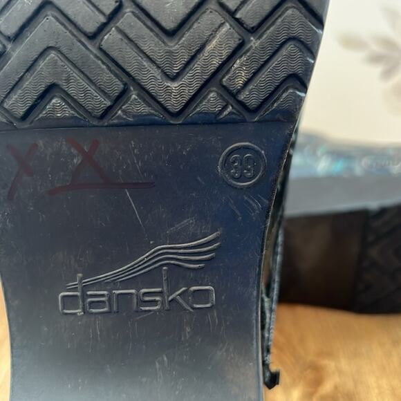 Dansko Floral Print Clogs - Picture 13 of 14